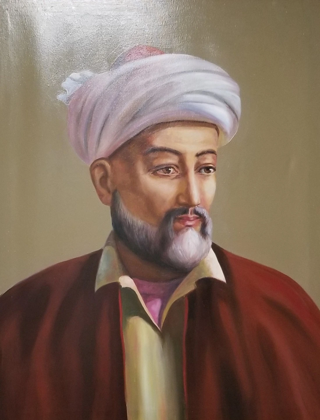 Porträts von Alisher Navoi und Babur