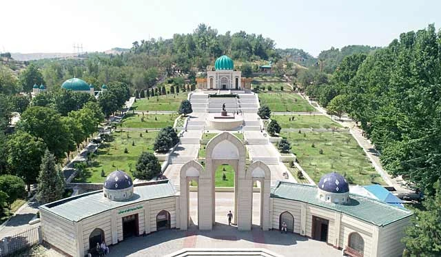 Ansicht von Andijon, Usbekistan
