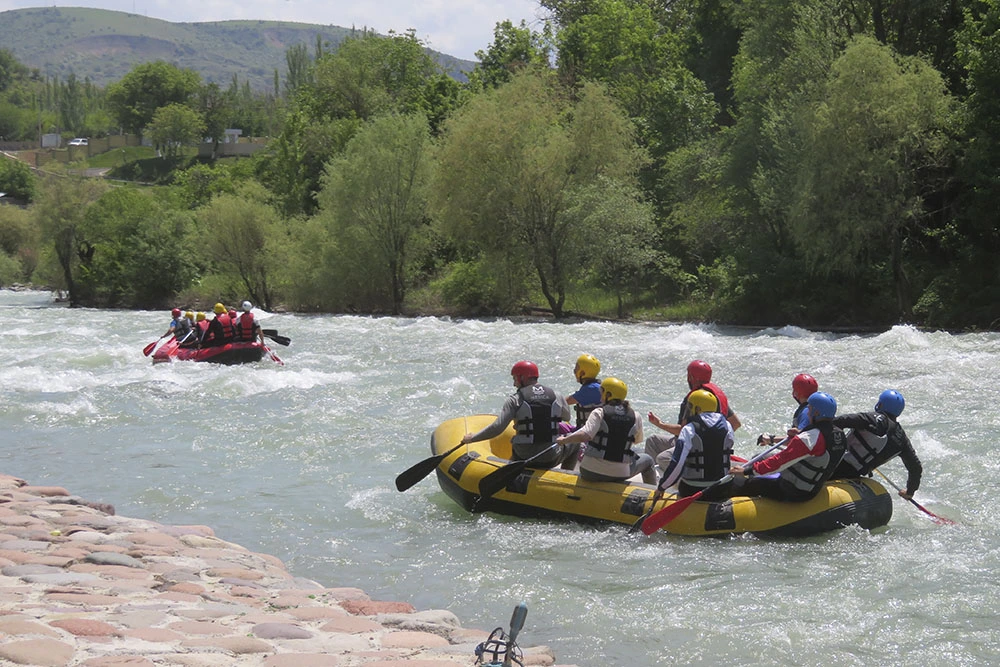 Rafting in Usbekistan
