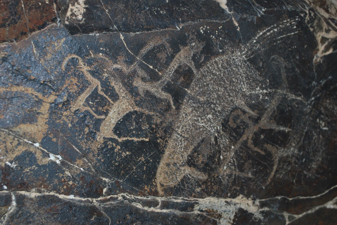 Petroglyphen von Sarmyshsai