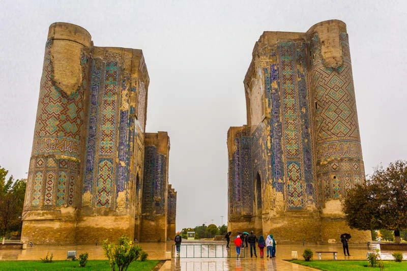 Ansicht von Shahrisabz, Usbekistan