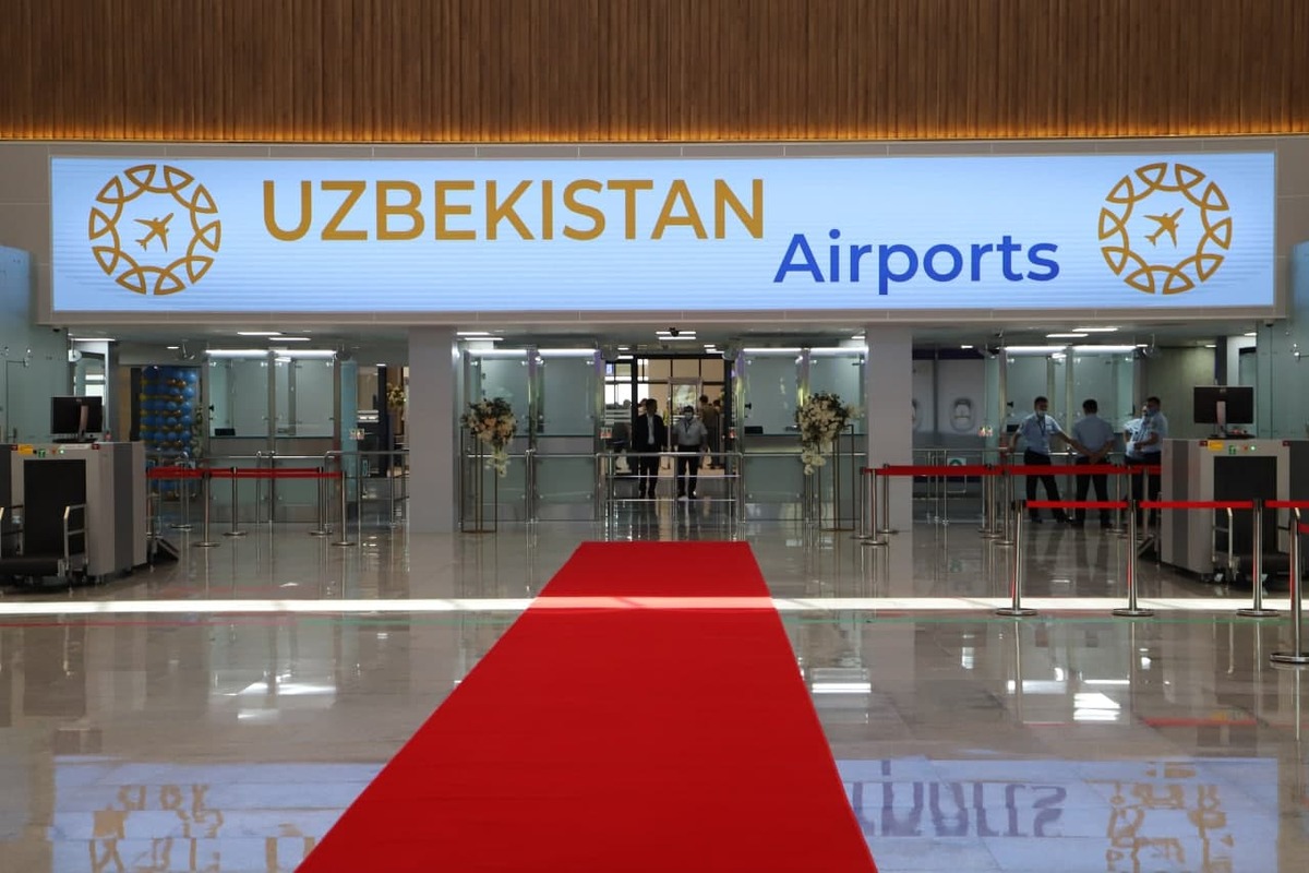 Internationaler Flughafen Taschkent in Usbekistan
